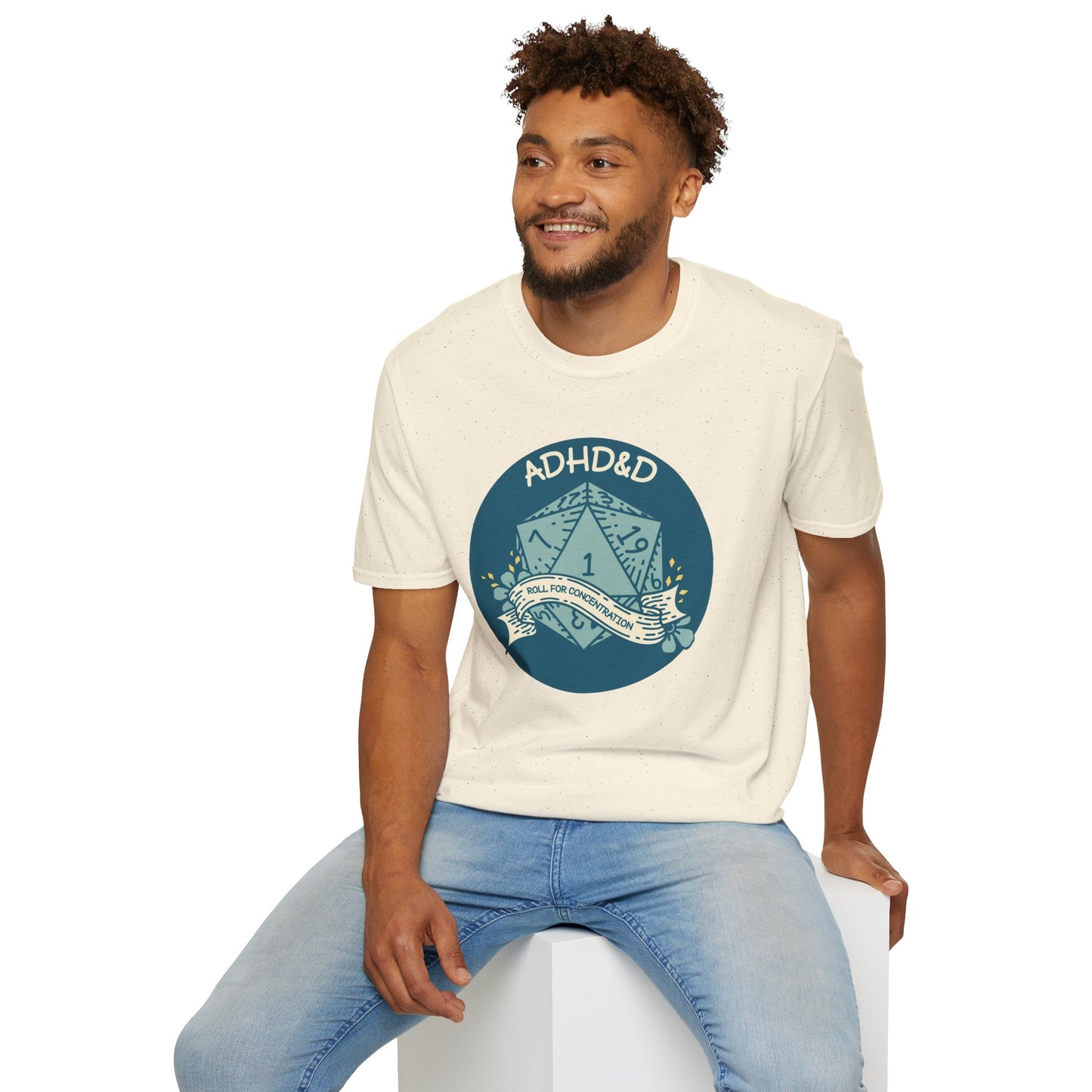 ADHD&D - Unisex Softstyle T-Shirt