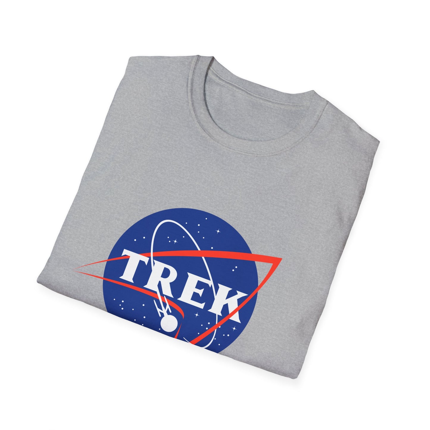 NASA / TREK Mash-Up - Unisex Softstyle T-Shirt