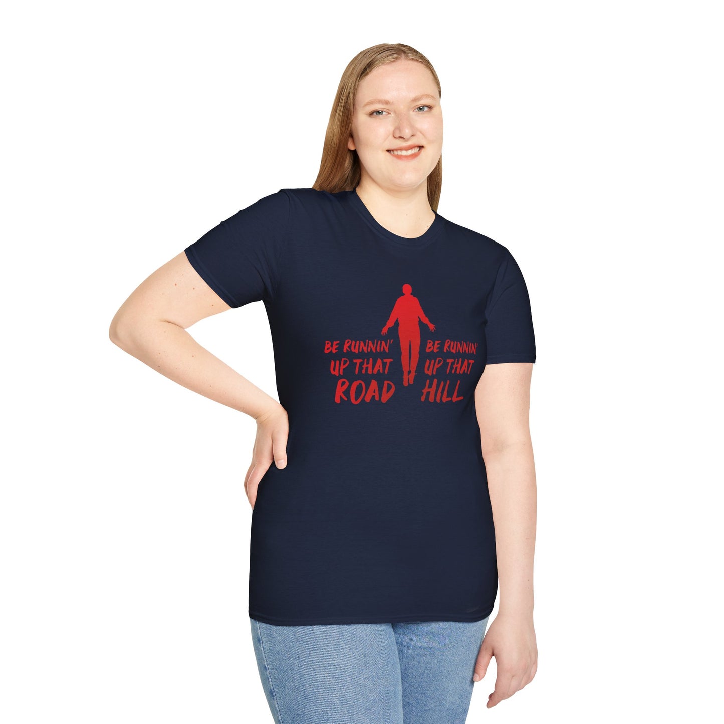 Running Up That Road - Unisex Softstyle T-Shirt