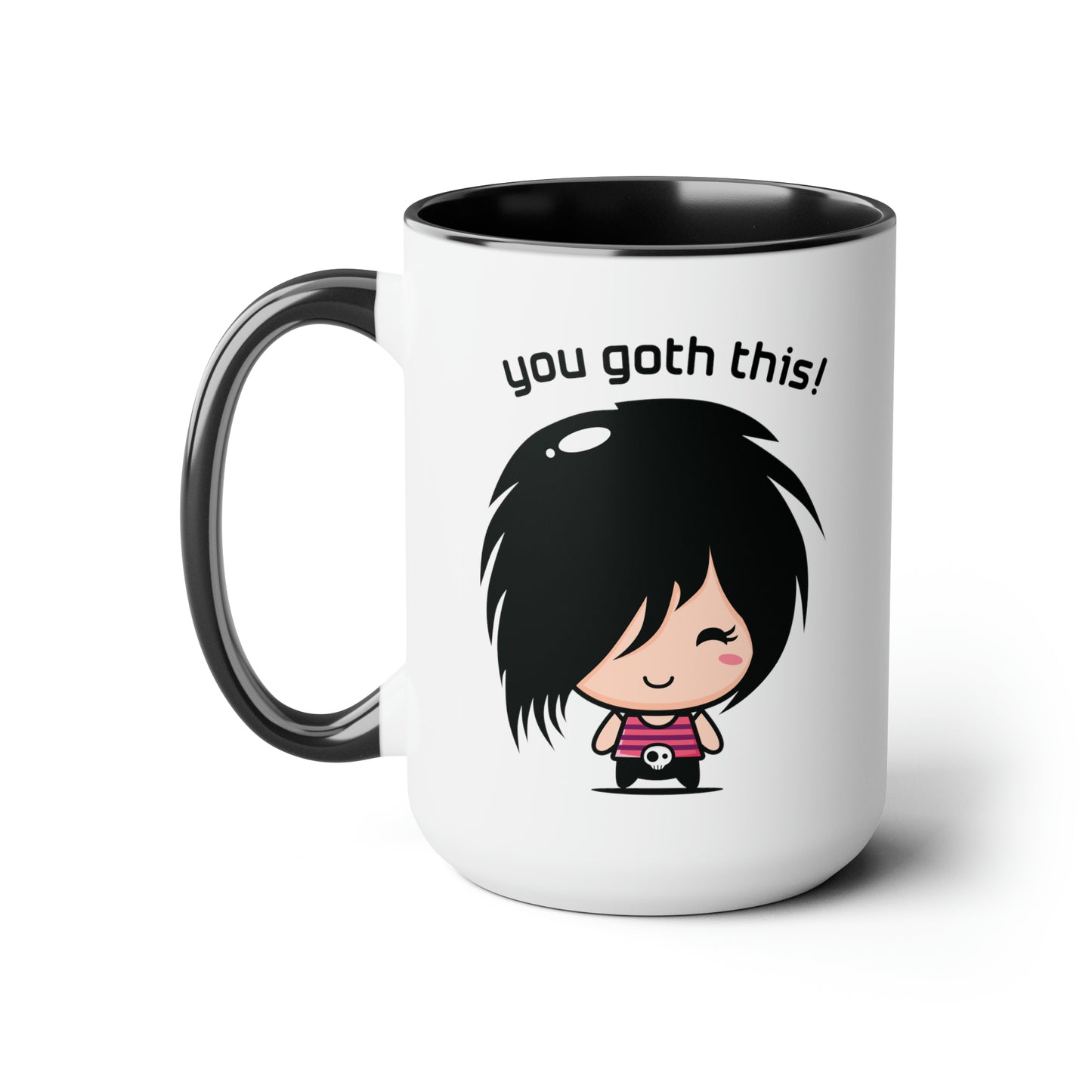 You Goth This! - Two-Tone Coffee Mug, 15oz