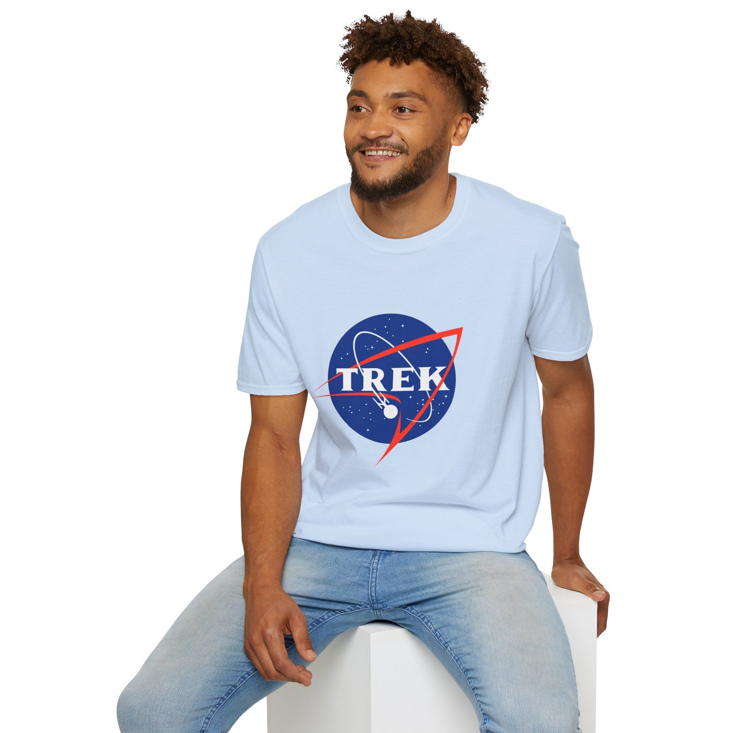 NASA / TREK Mash-Up - Unisex Softstyle T-Shirt