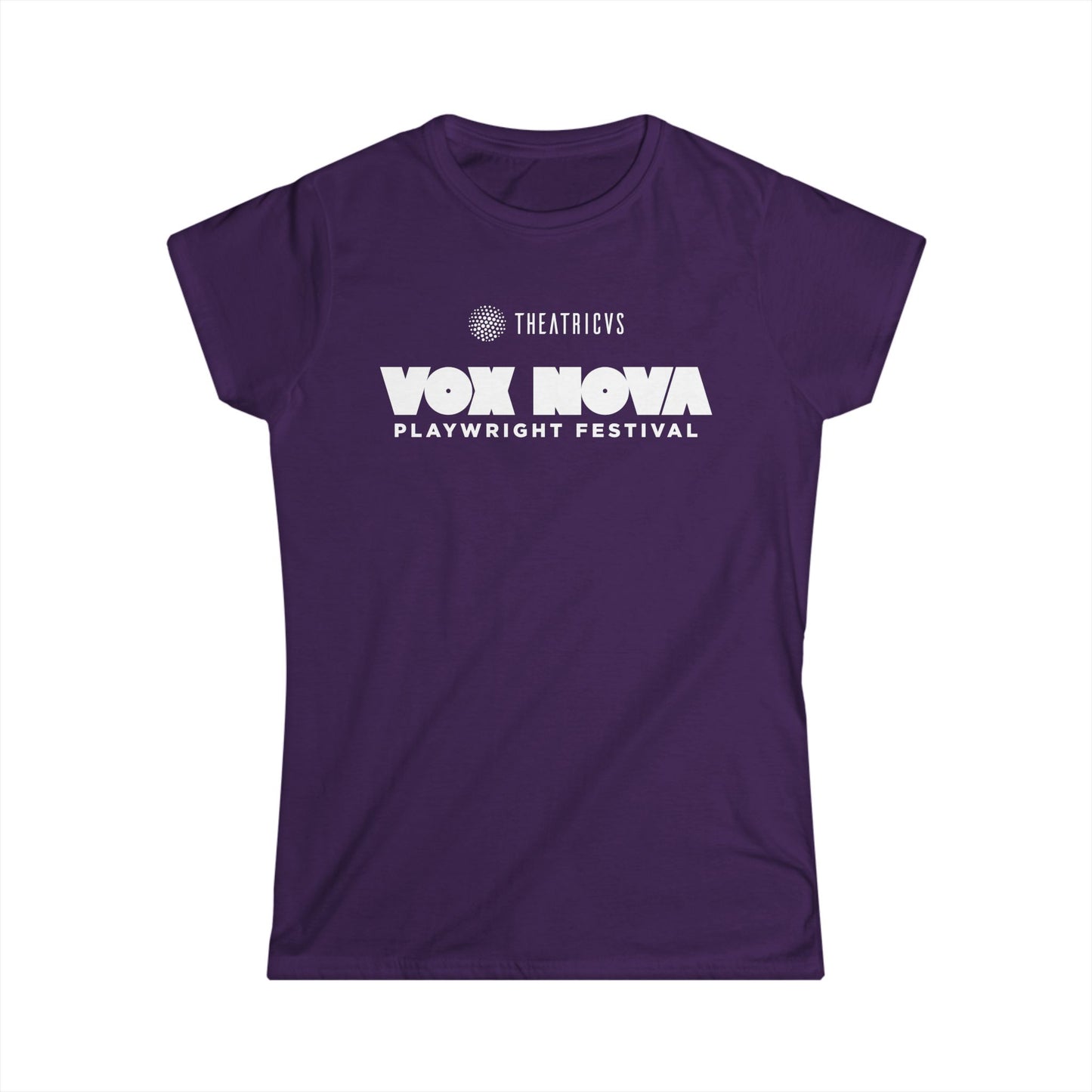 Theatricus - Vox Nova Playwright Festival - Women's Softstyle Tee