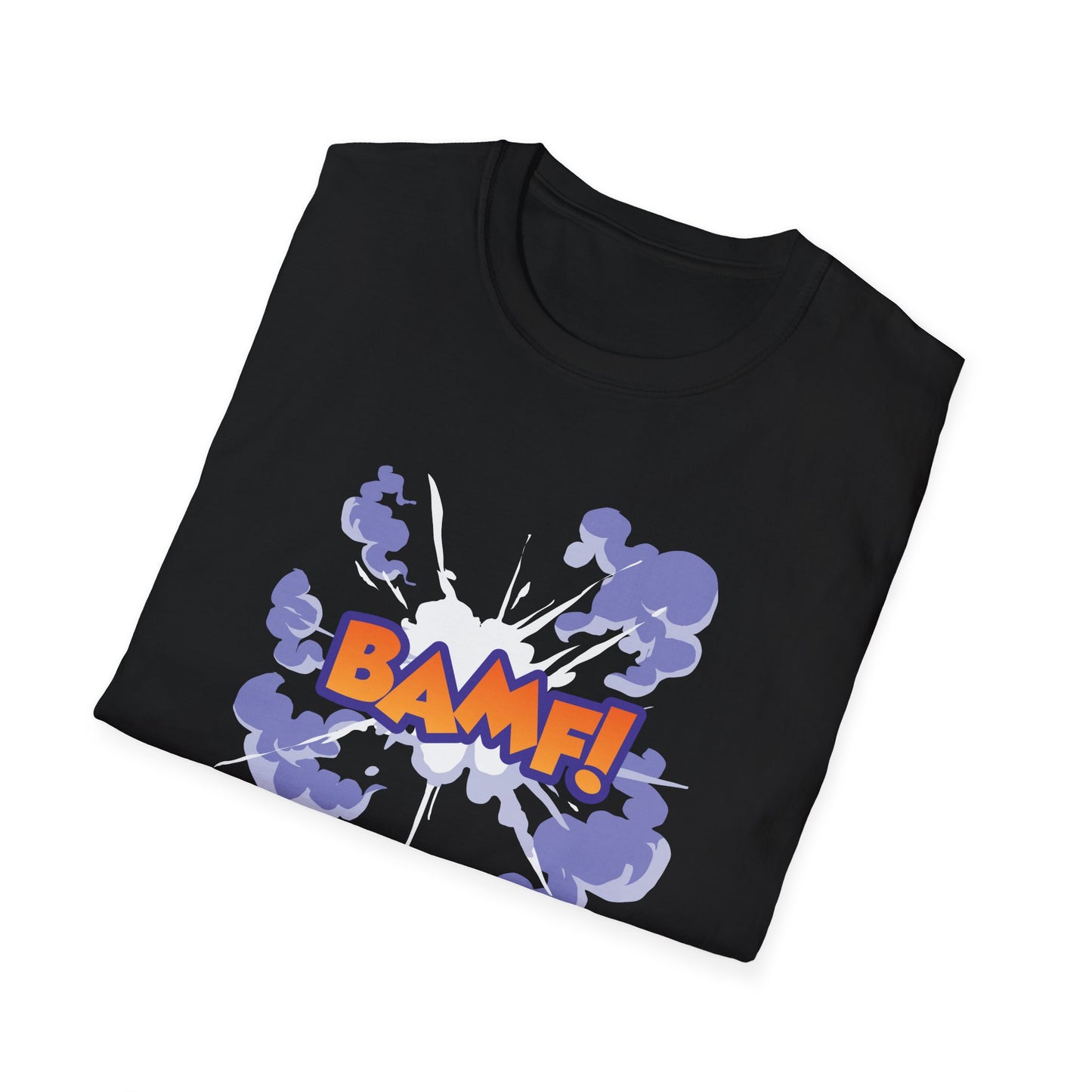 BAMF! Inspired by Nightcrawler of the X-Men - Unisex Softstyle T-Shirt