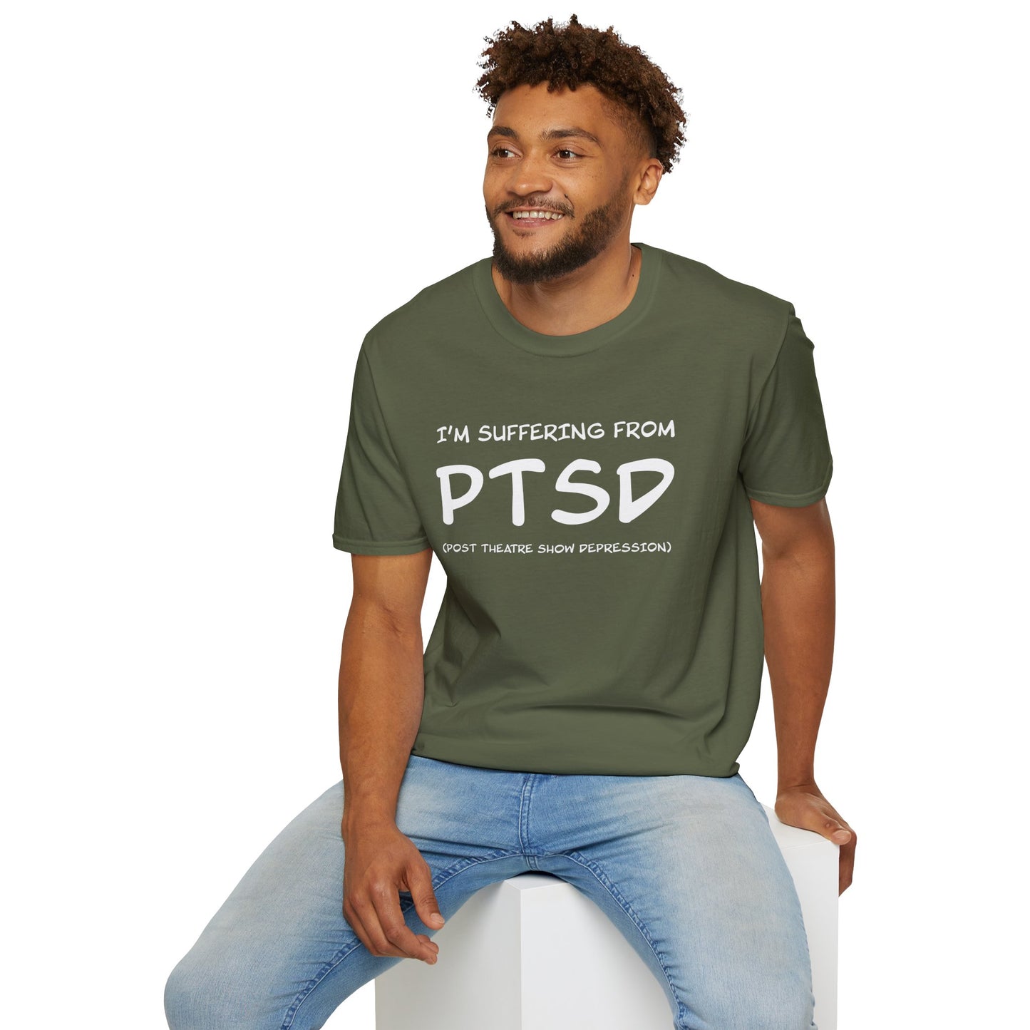 I'm Suffering From PTSD (Post Theatre Show Depression) - Theatre Series - Unisex Softstyle T-Shirt