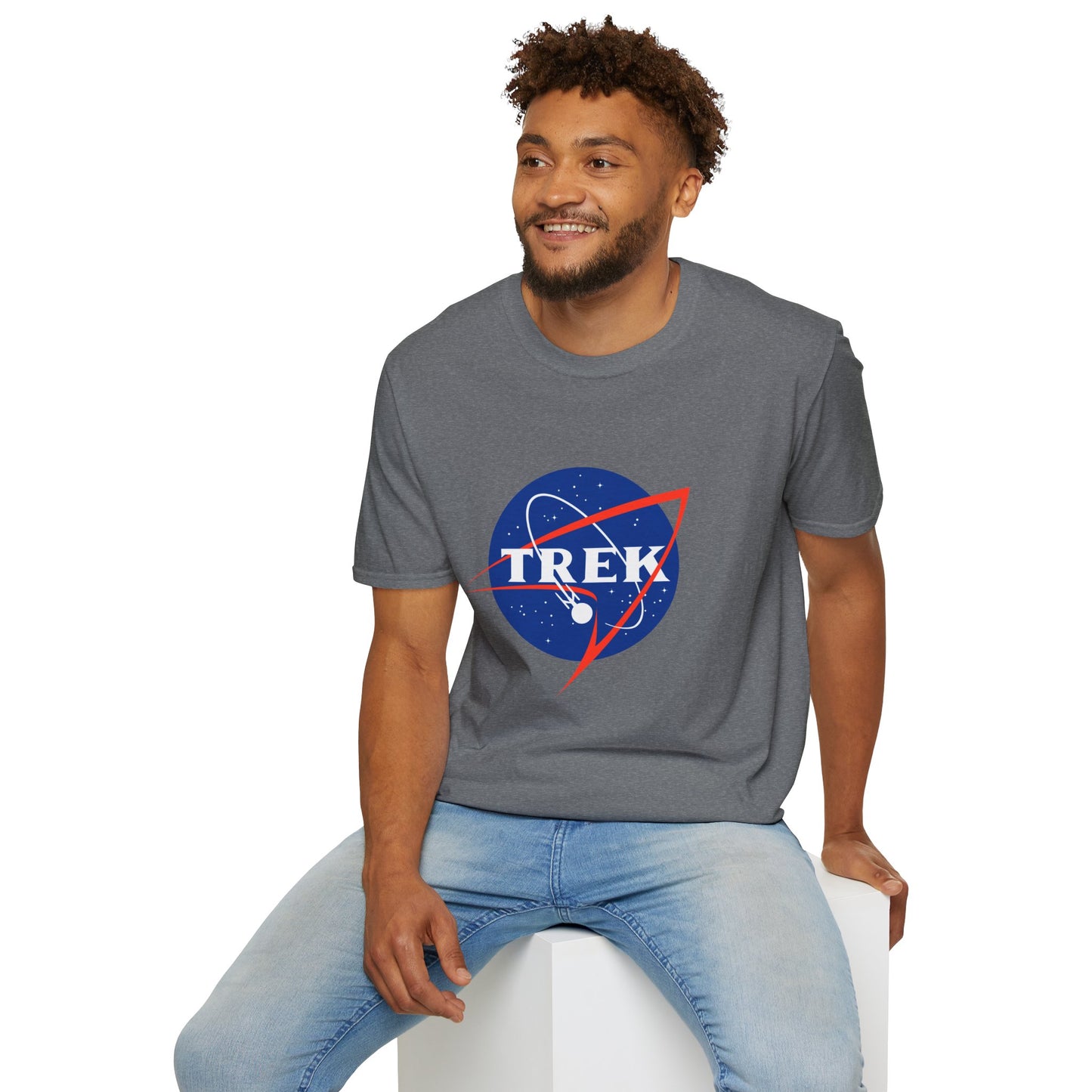 NASA / TREK Mash-Up - Unisex Softstyle T-Shirt