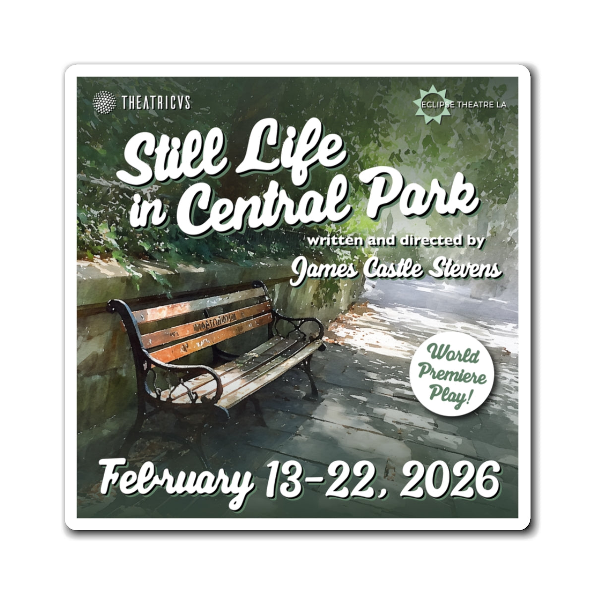 STILL LIFE IN CENTRAL PARK - Magnets