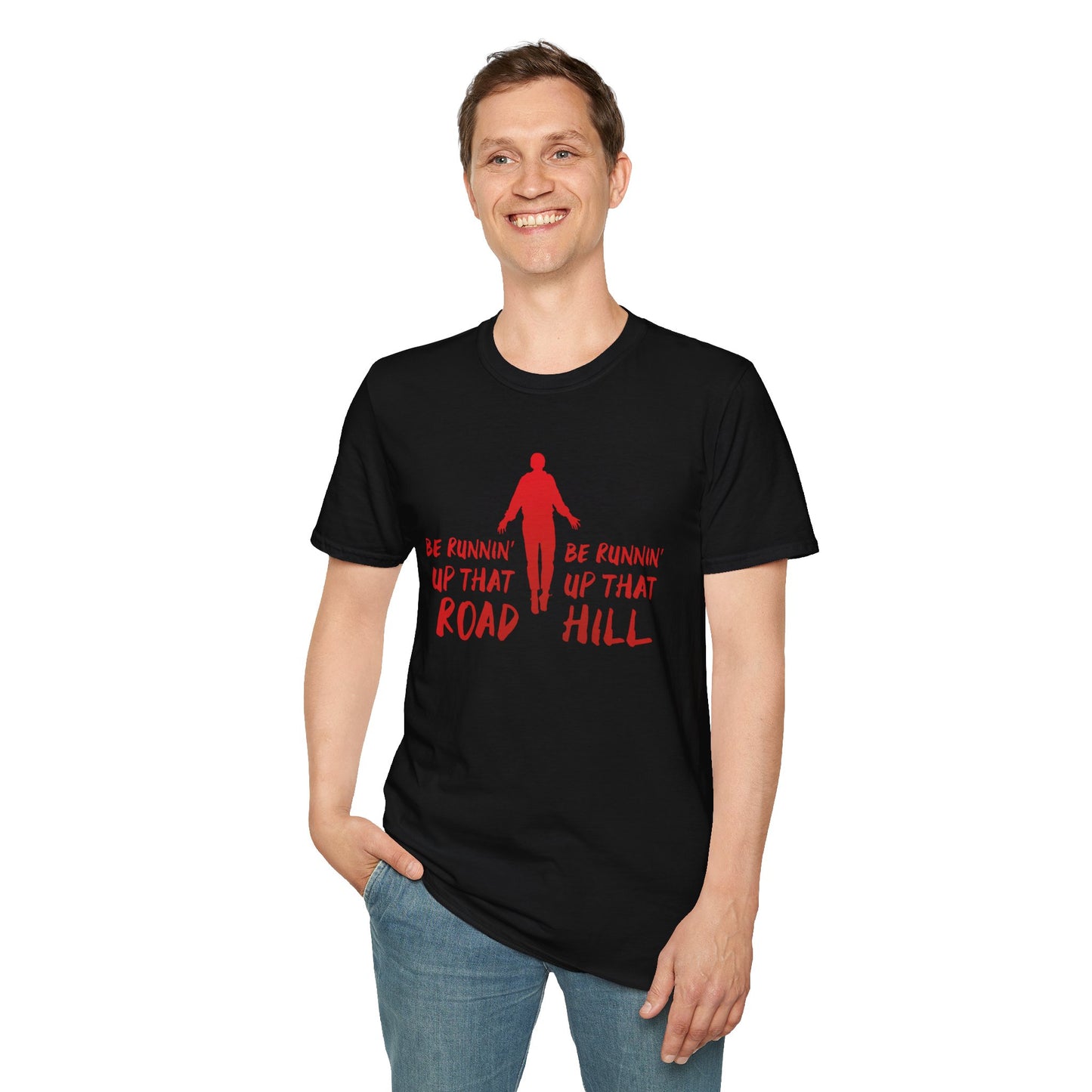 Running Up That Road - Unisex Softstyle T-Shirt
