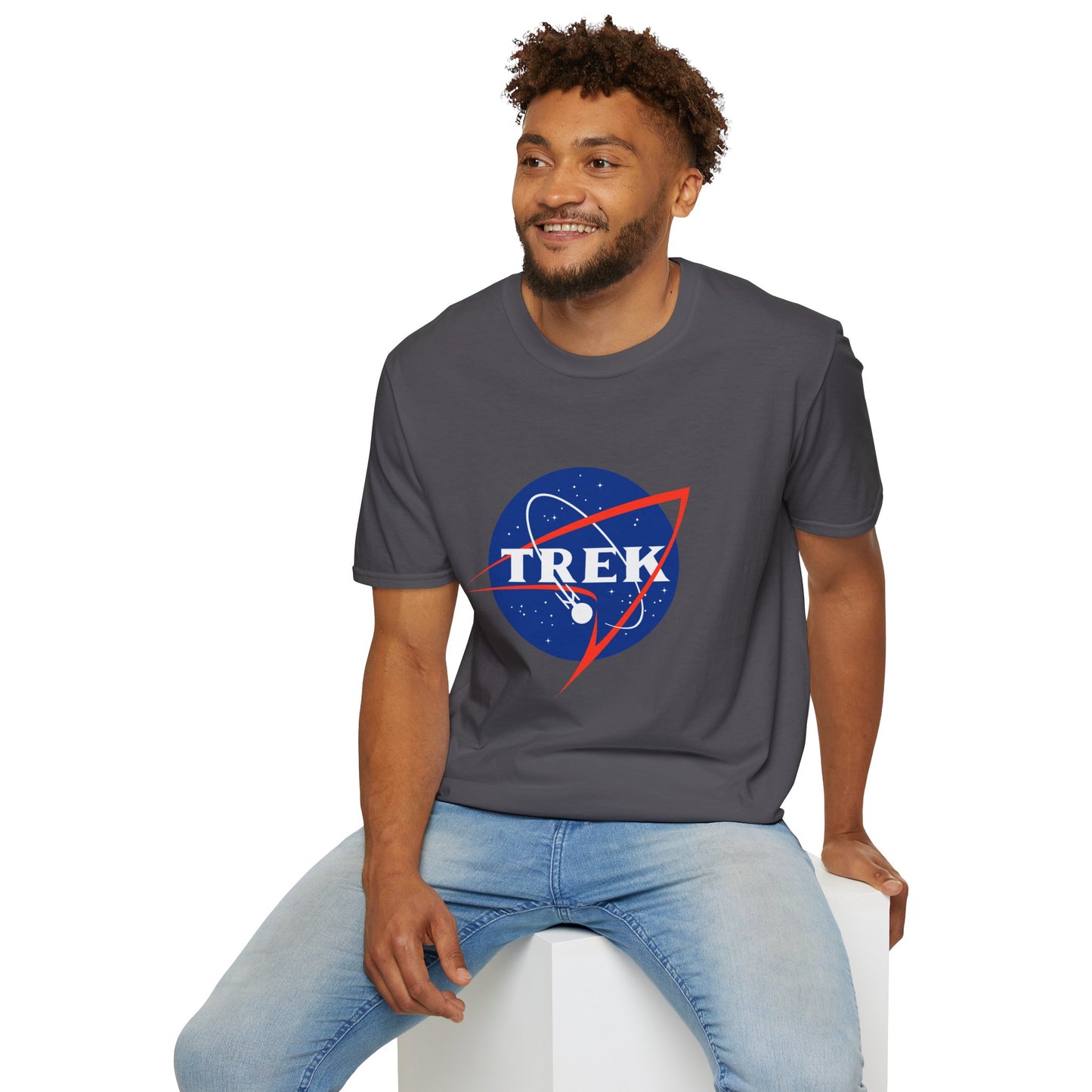 NASA / TREK Mash-Up - Unisex Softstyle T-Shirt