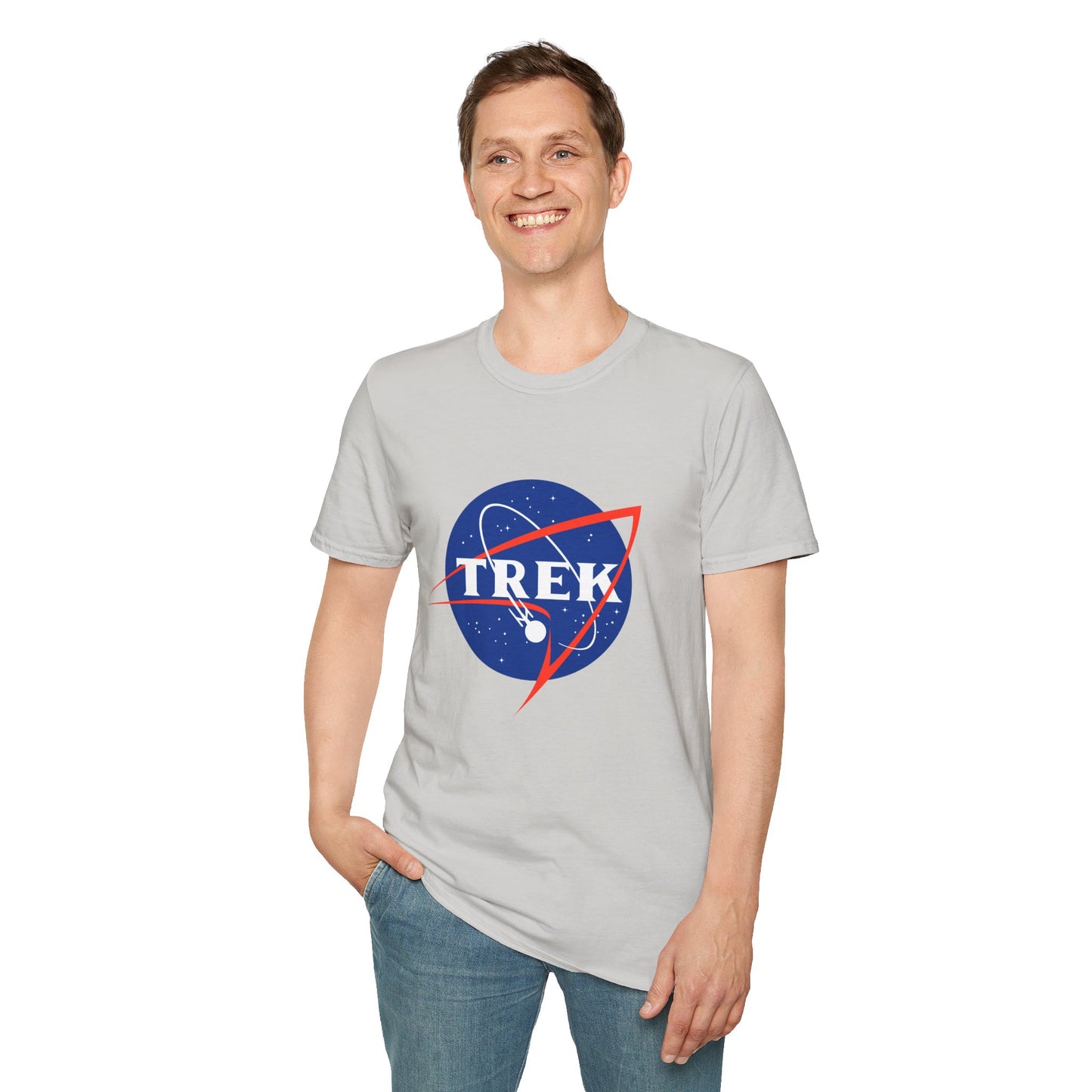 NASA / TREK Mash-Up - Unisex Softstyle T-Shirt