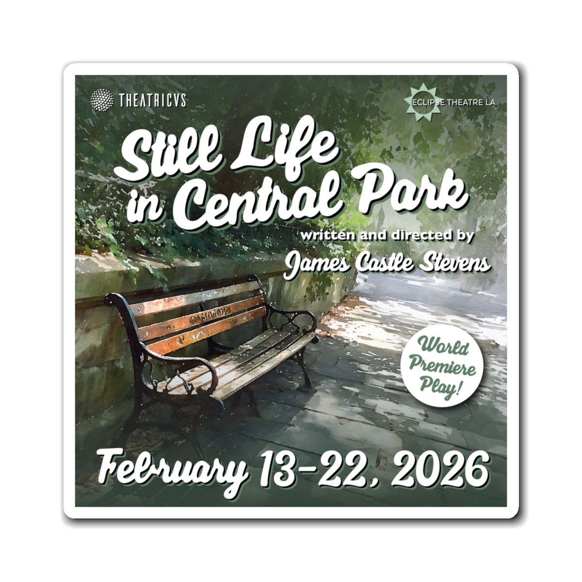 STILL LIFE IN CENTRAL PARK - Magnets