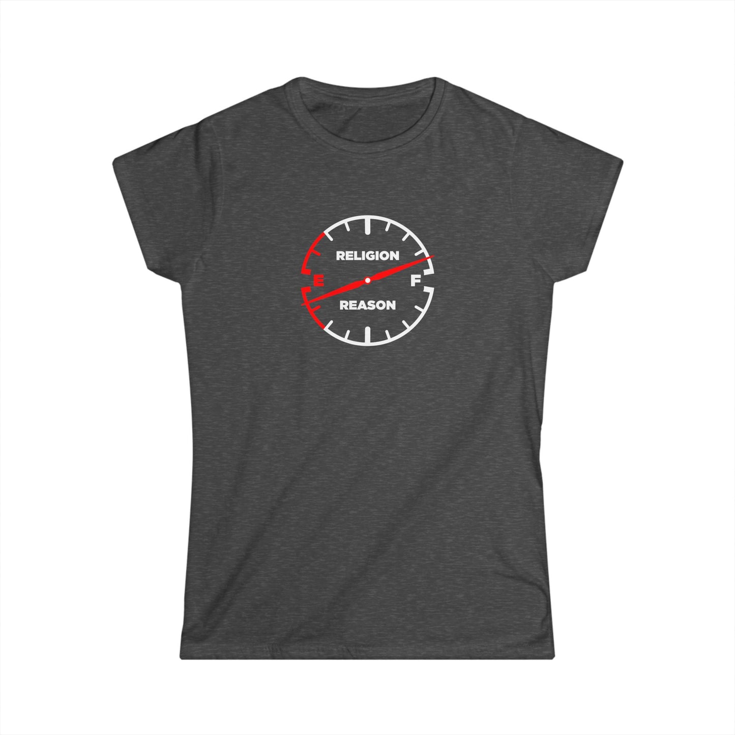 Religion vs Reason - Women's Softstyle Tee