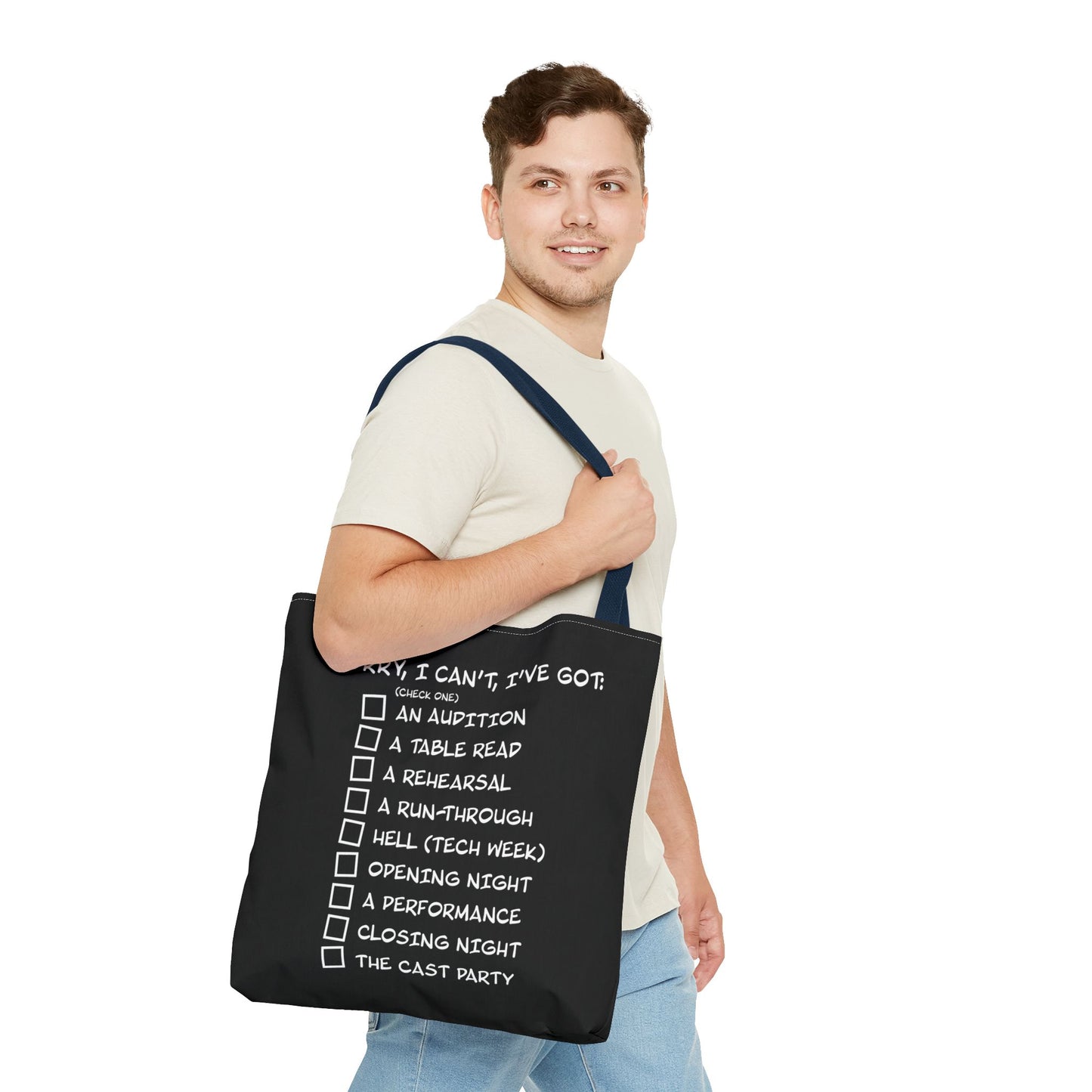 Sorry, I Can't, I've Got... - Theatre Series - Tote Bag (AOP)