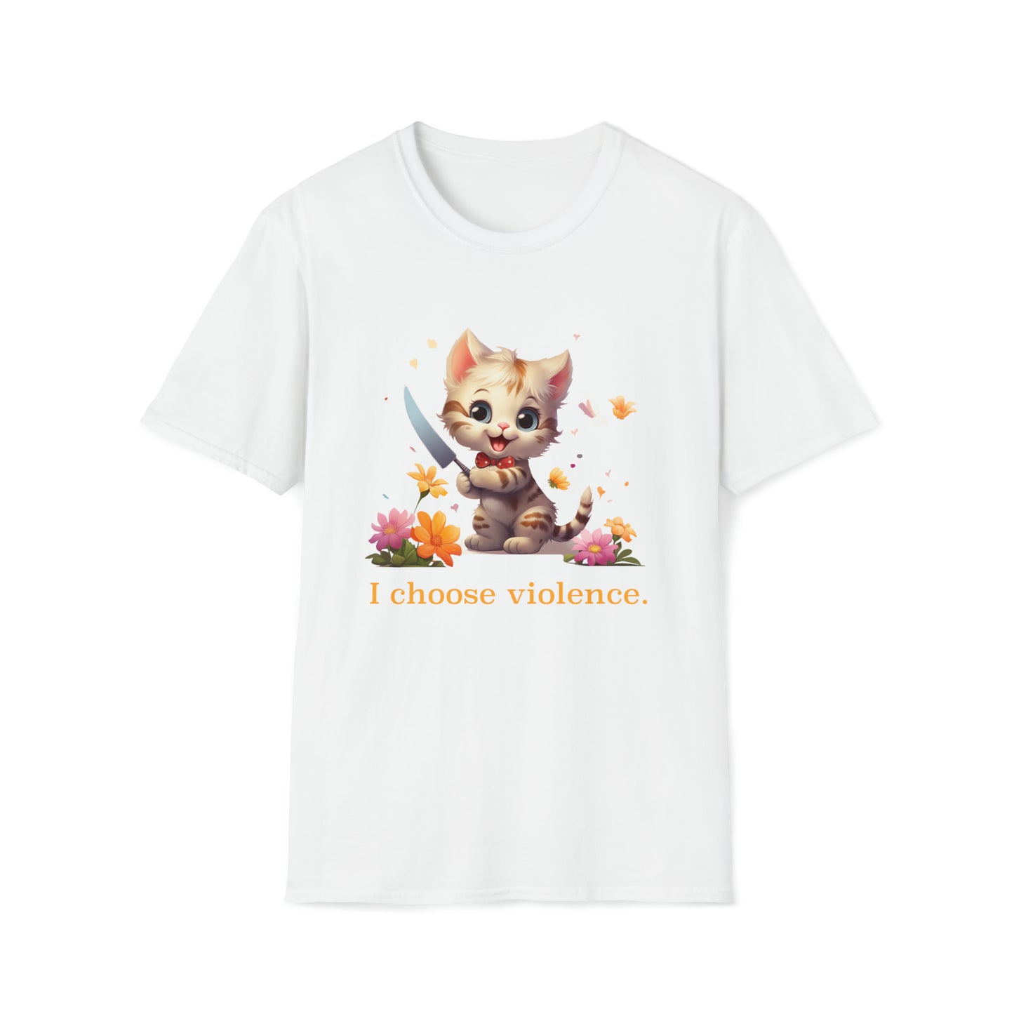 I Choose Violence - Unisex Softstyle T-Shirt