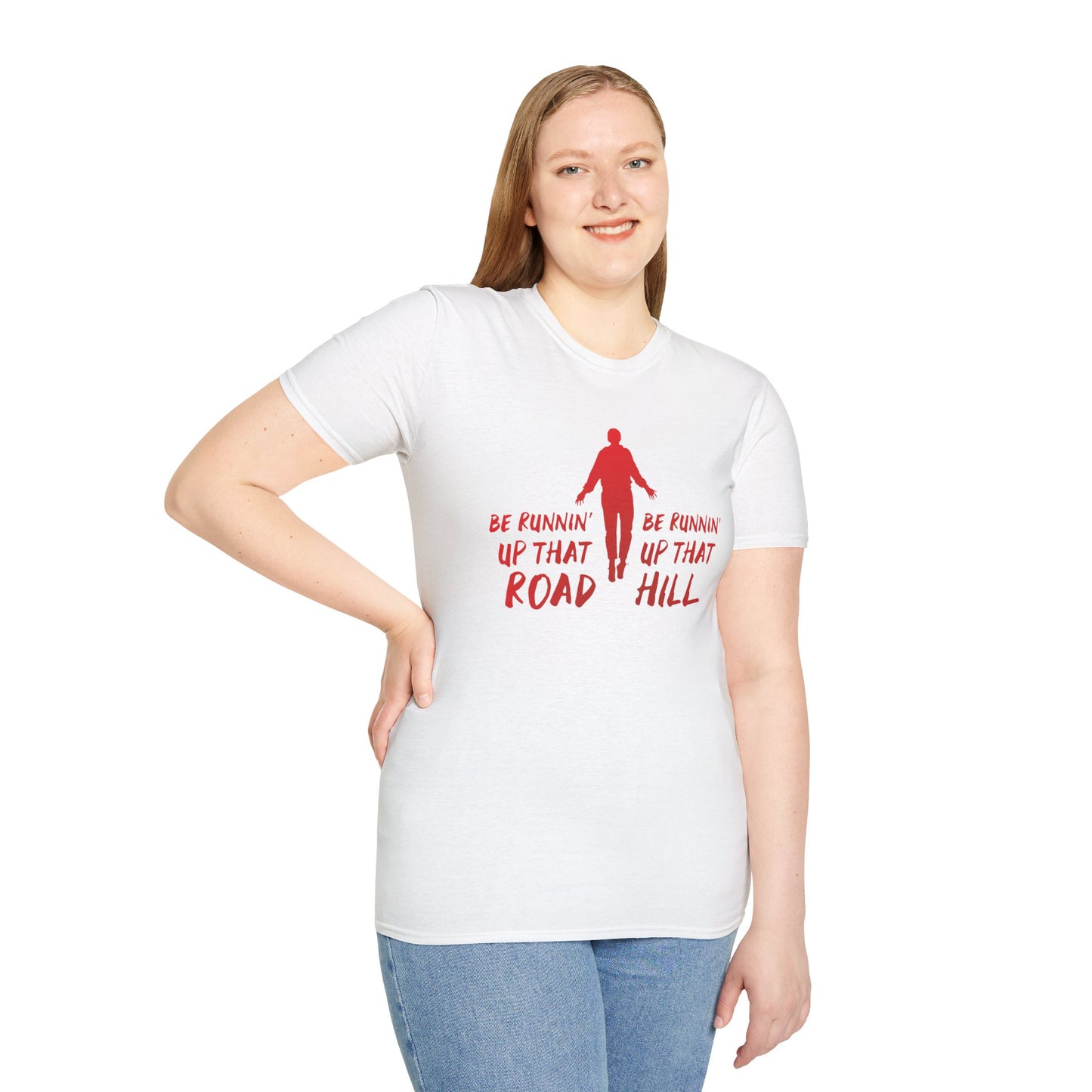 Running Up That Road - Unisex Softstyle T-Shirt