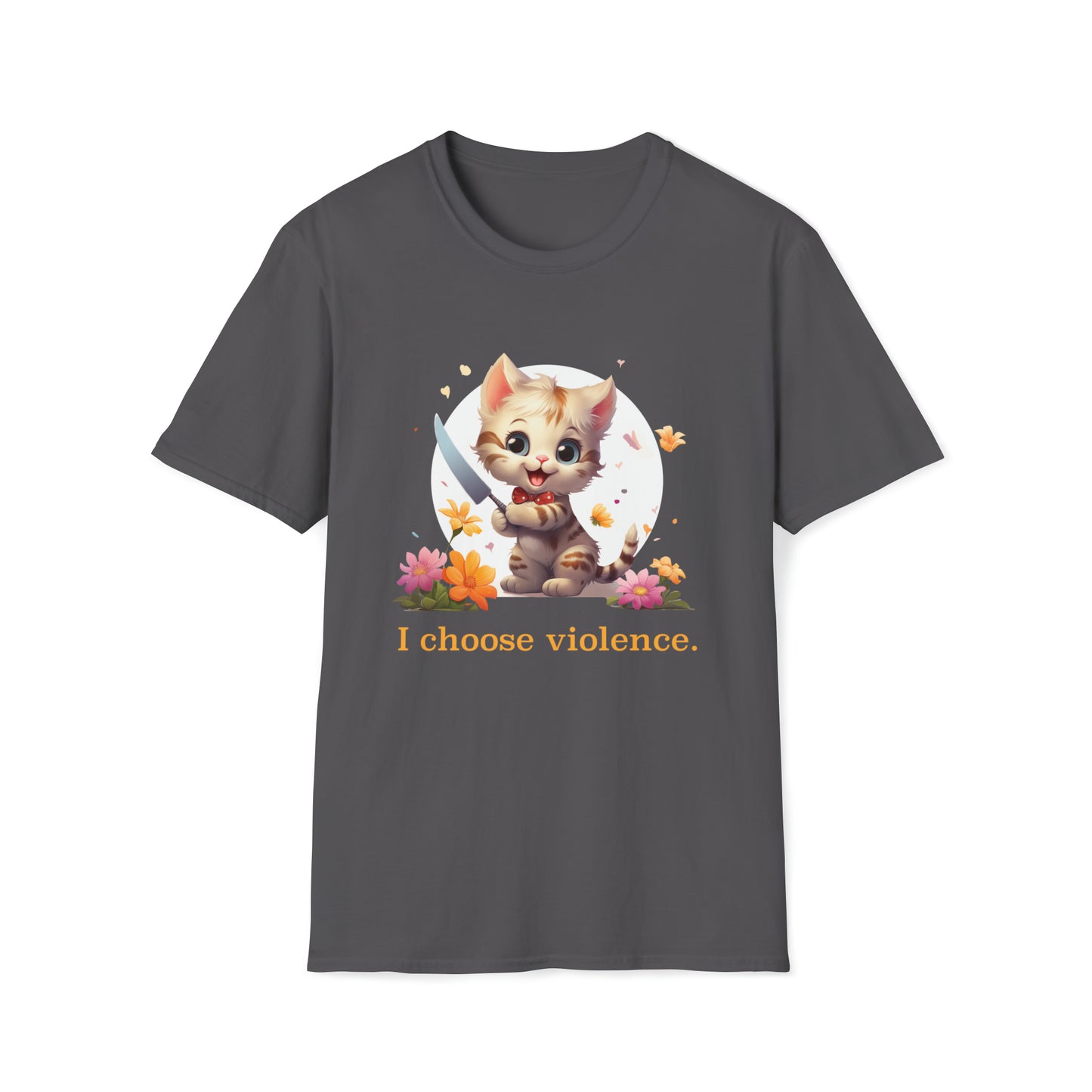 I Choose Violence - Unisex Softstyle T-Shirt