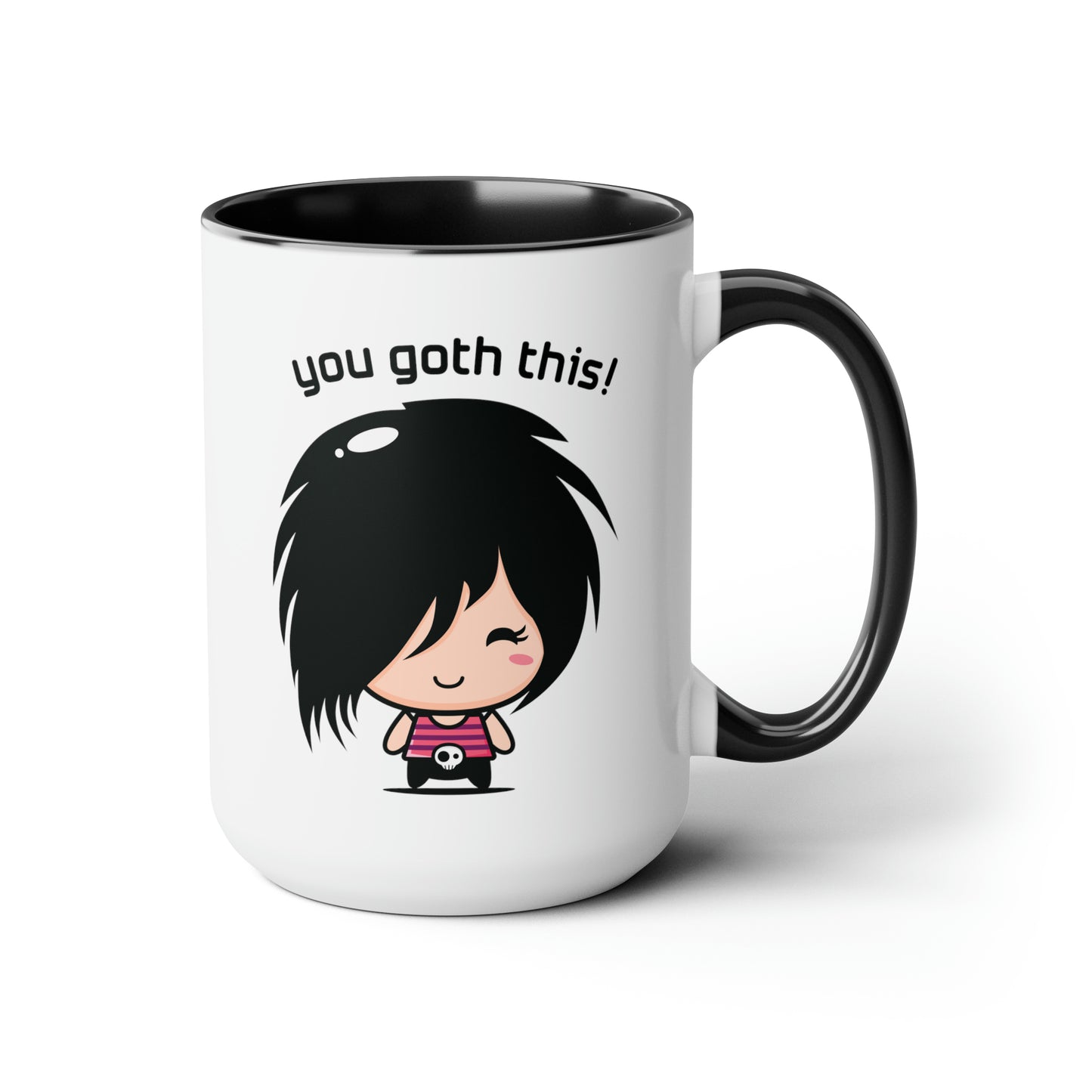 You Goth This! - Two-Tone Coffee Mug, 15oz