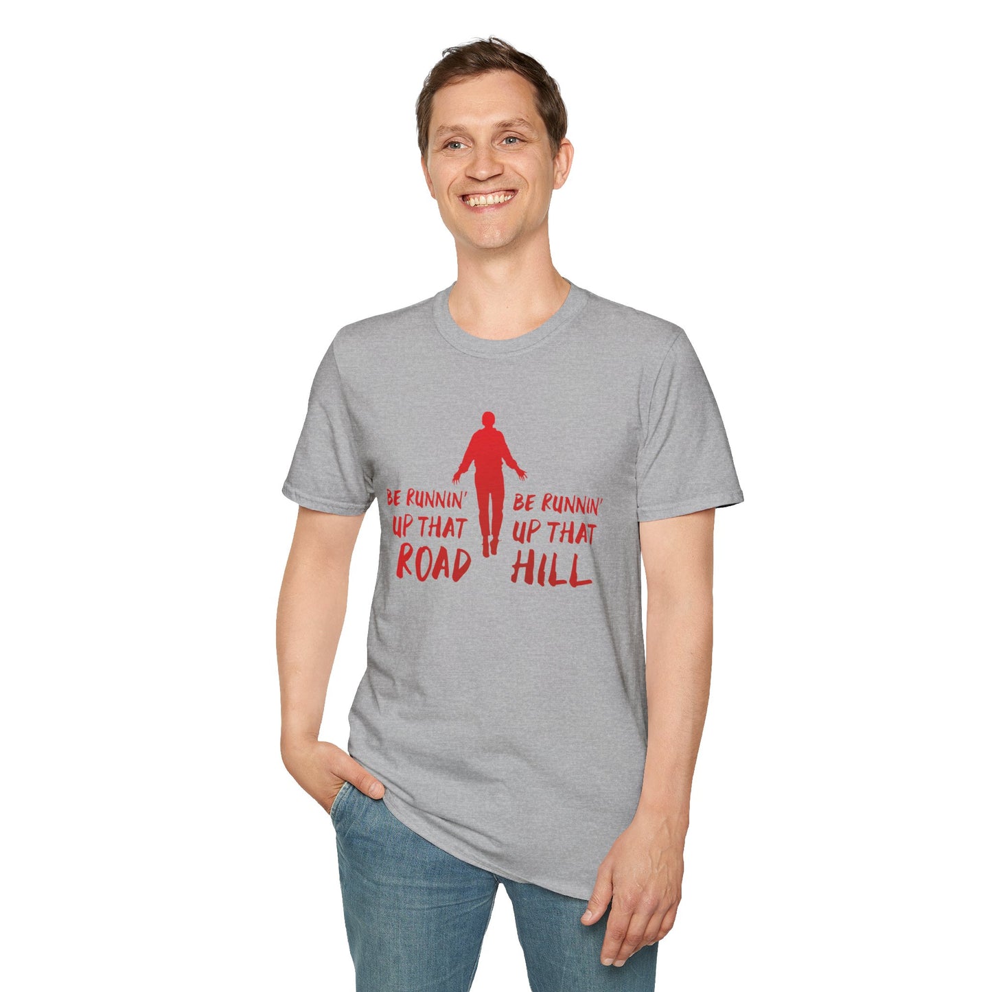 Running Up That Road - Unisex Softstyle T-Shirt