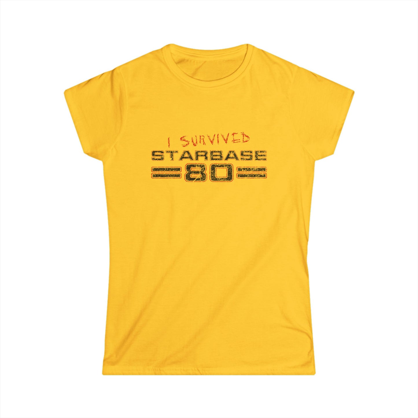 I survived Starbase 80 - Women's Softstyle Tee