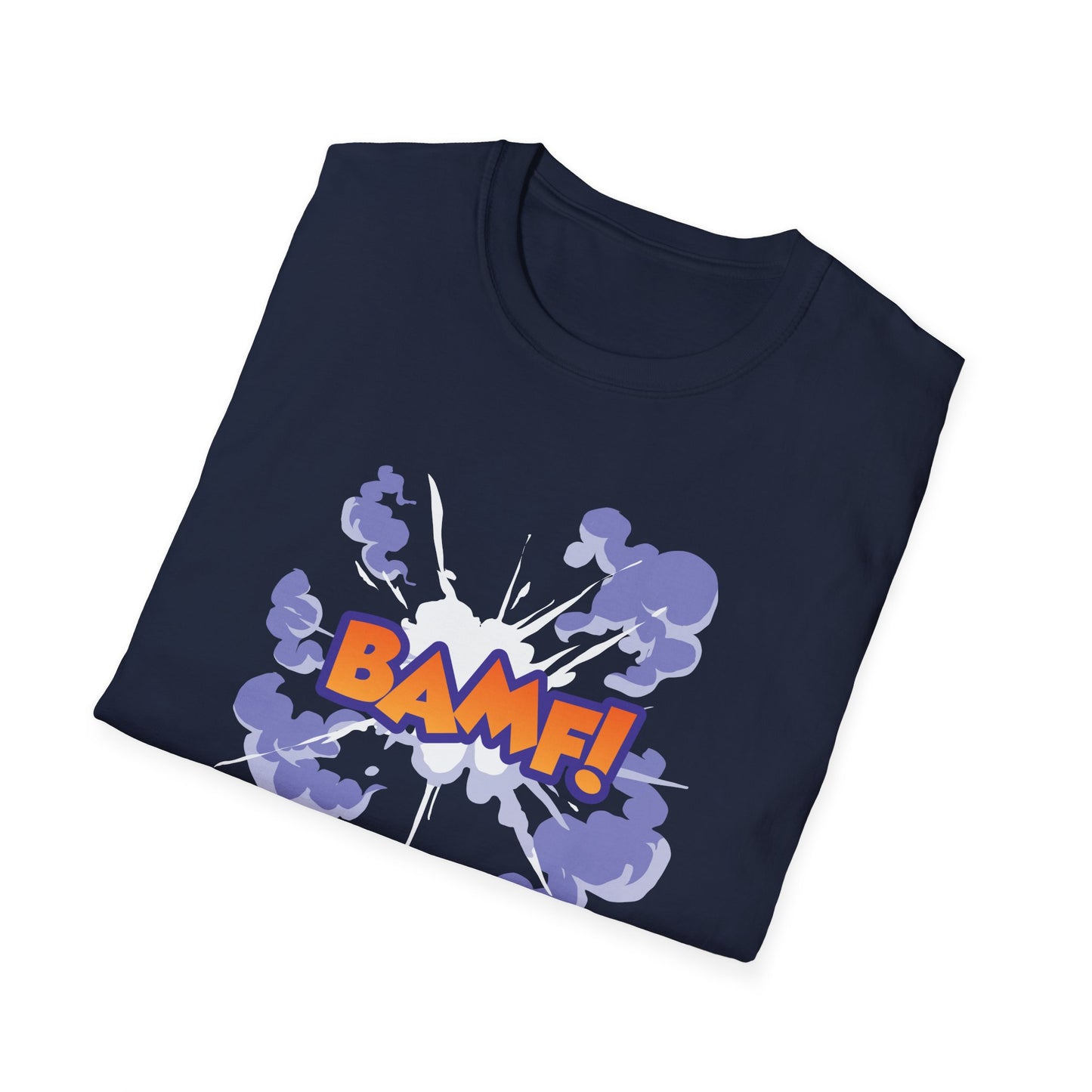BAMF! Inspired by Nightcrawler of the X-Men - Unisex Softstyle T-Shirt