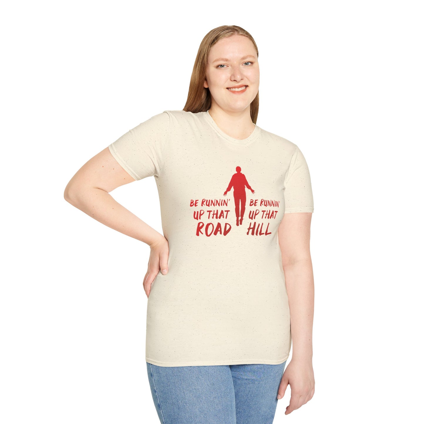 Running Up That Road - Unisex Softstyle T-Shirt