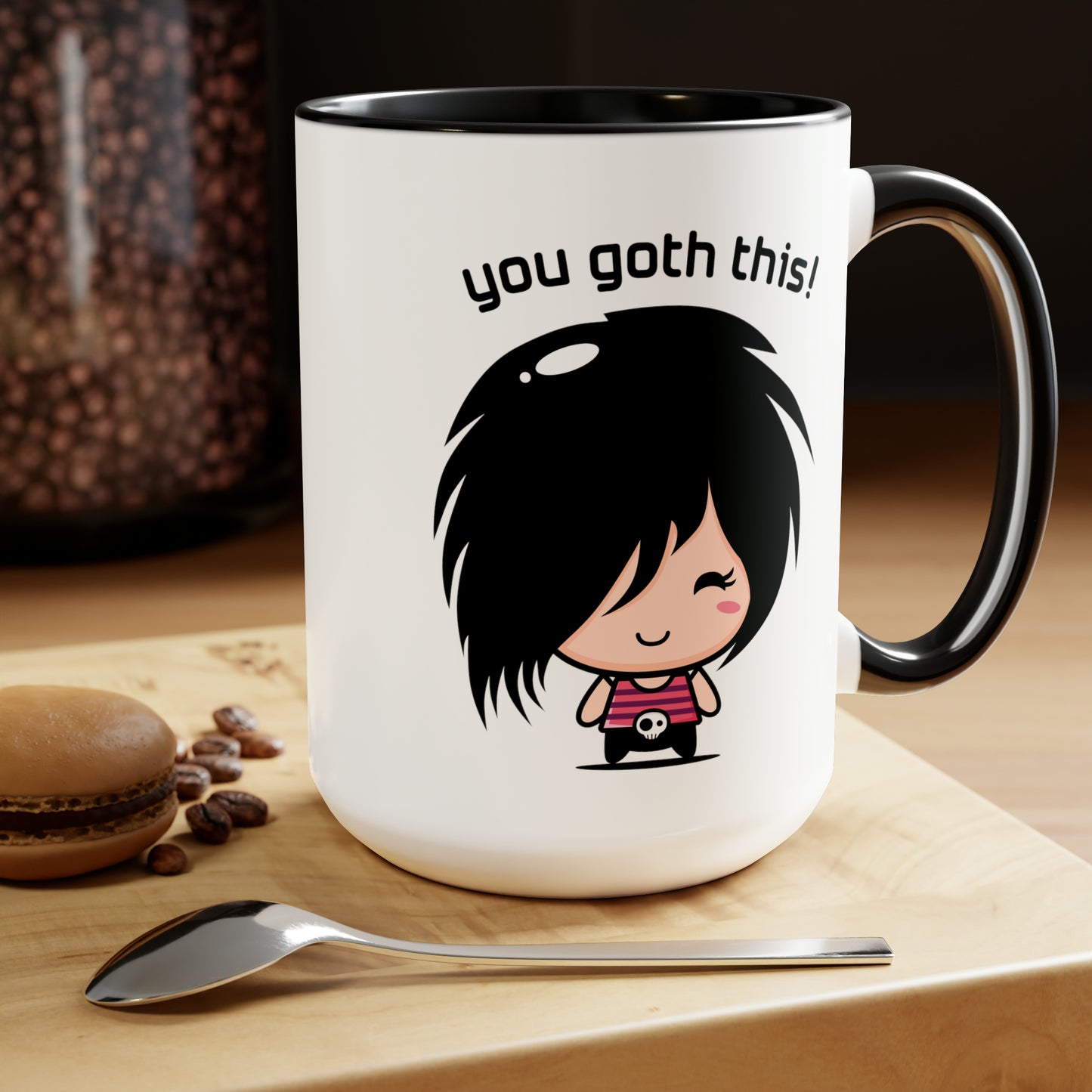 You Goth This! - Two-Tone Coffee Mug, 15oz