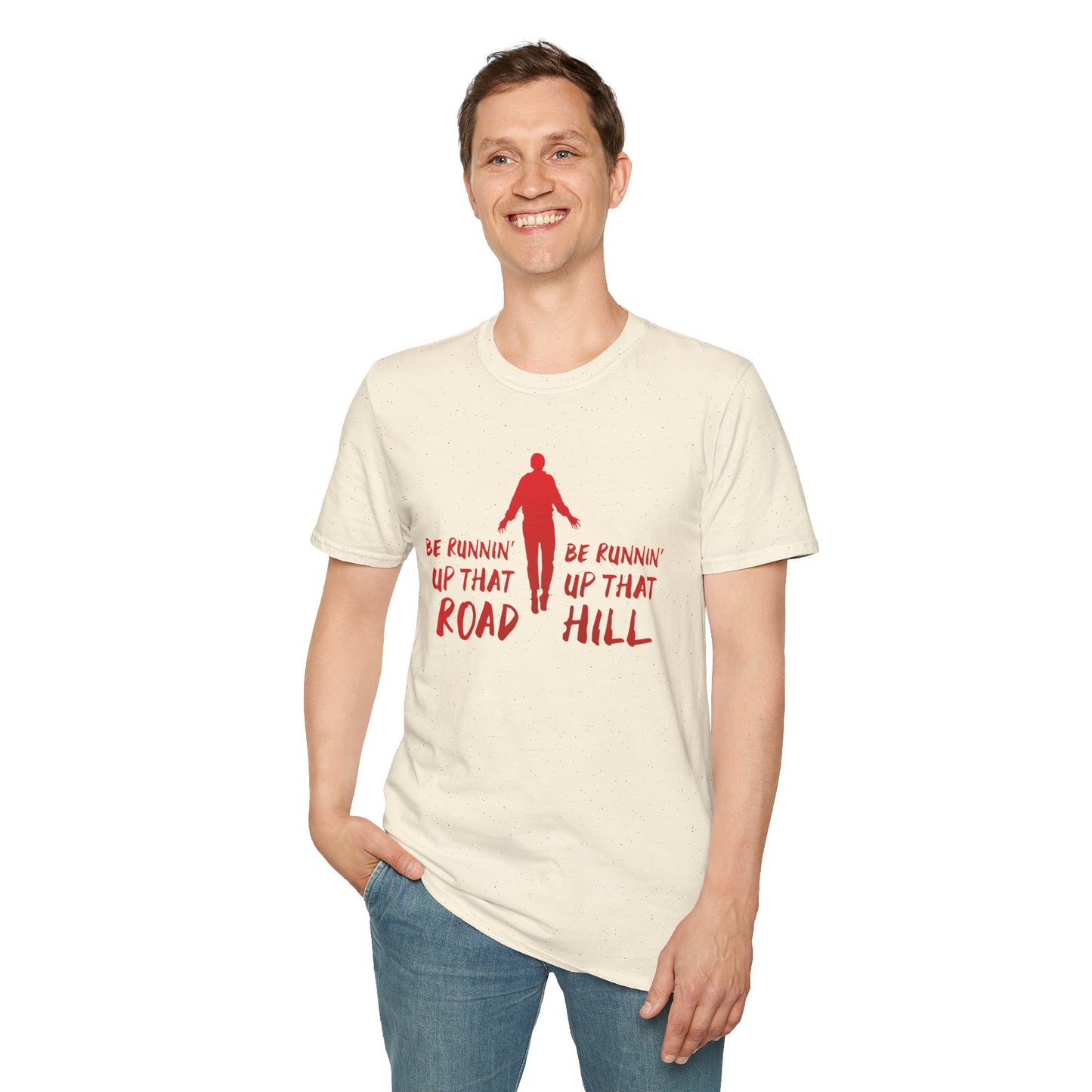 Running Up That Road - Unisex Softstyle T-Shirt