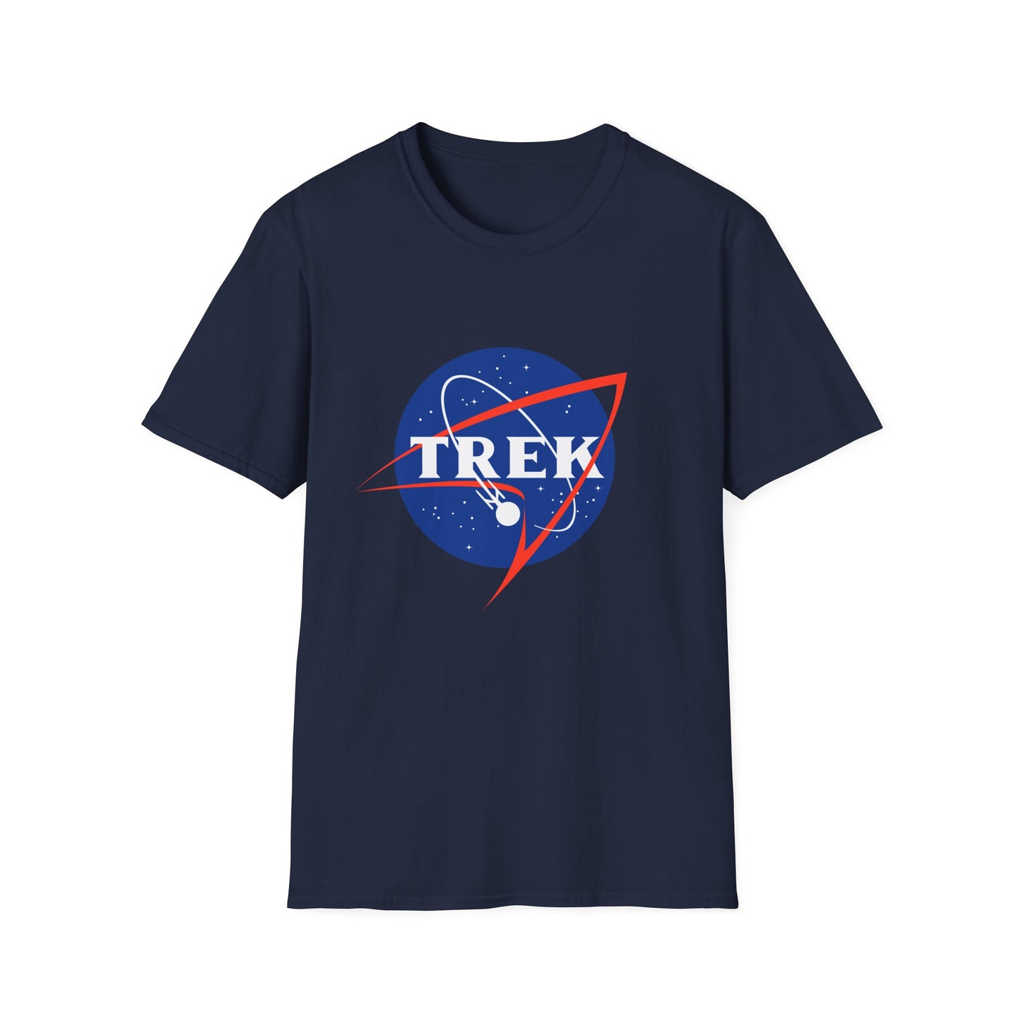 NASA / TREK Mash-Up - Unisex Softstyle T-Shirt