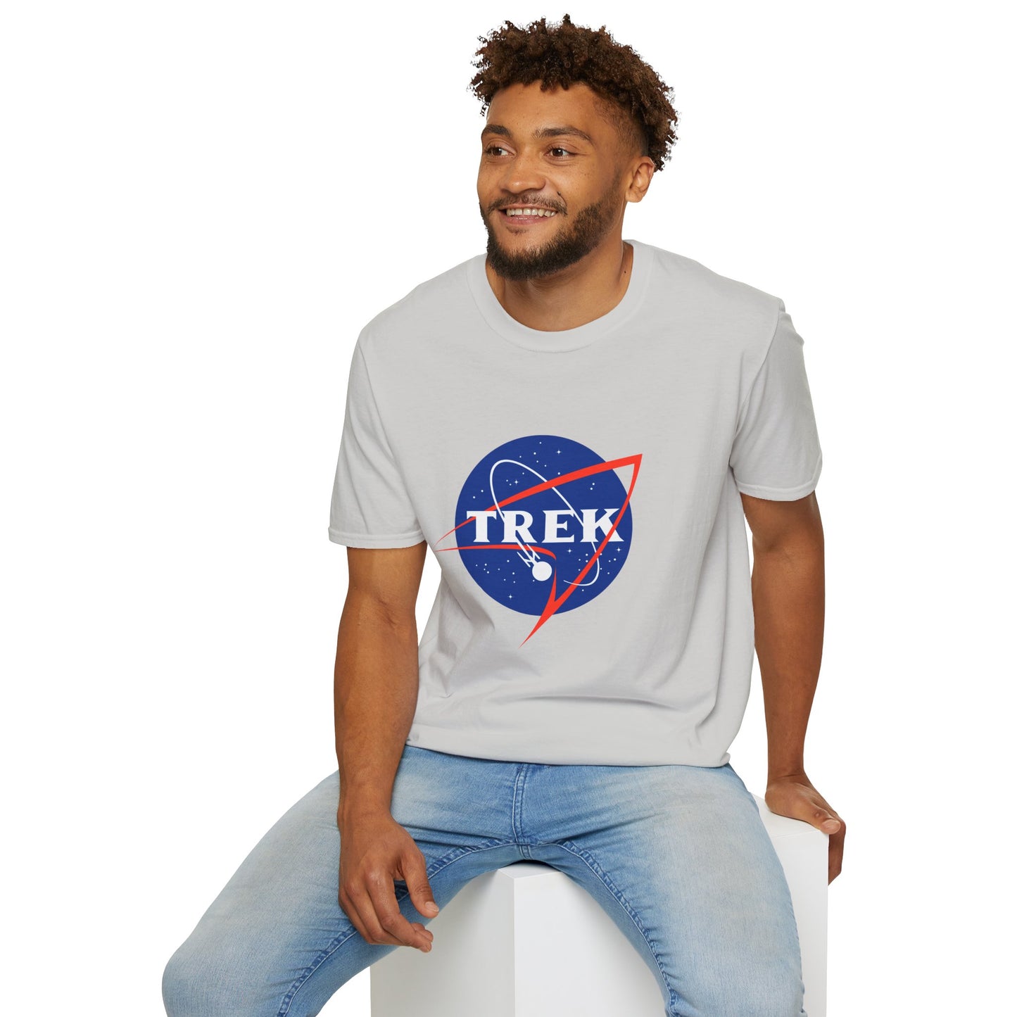 NASA / TREK Mash-Up - Unisex Softstyle T-Shirt