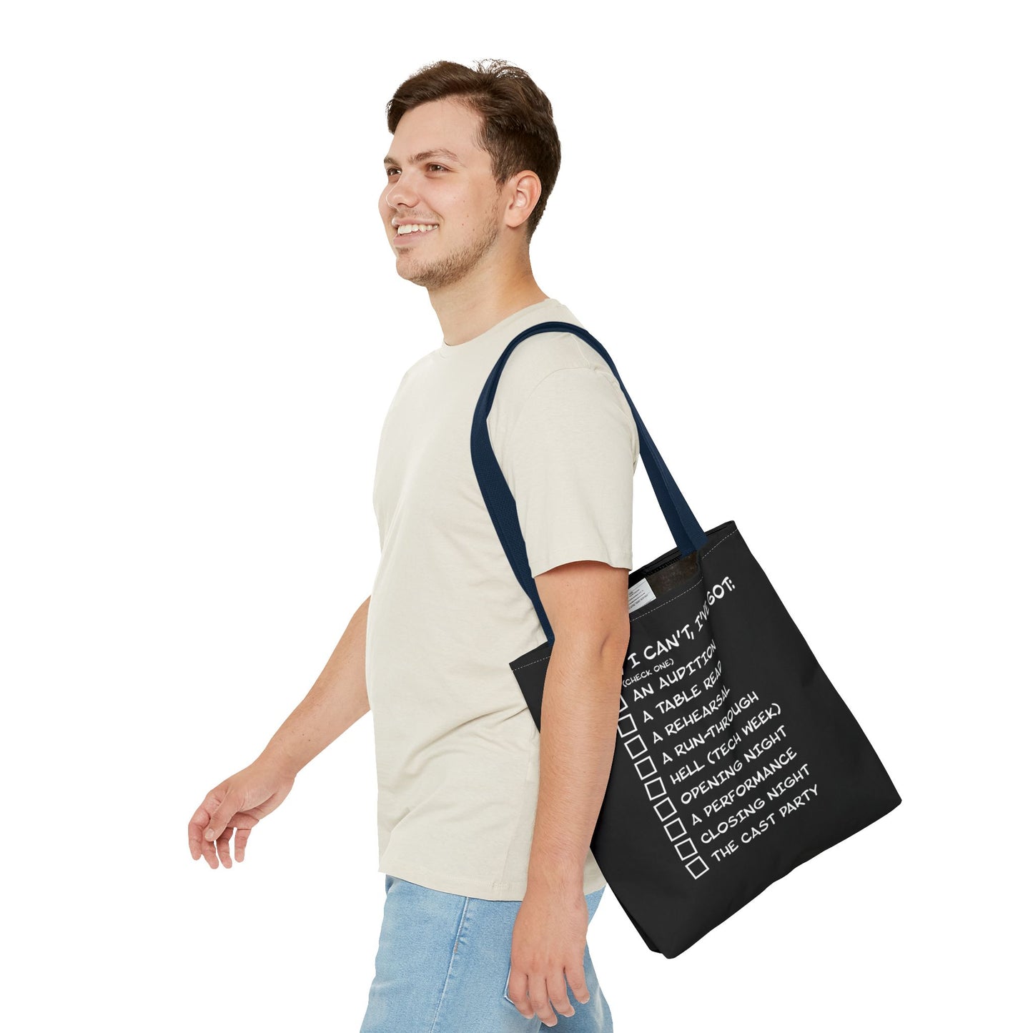 Sorry, I Can't, I've Got... - Theatre Series - Tote Bag (AOP)