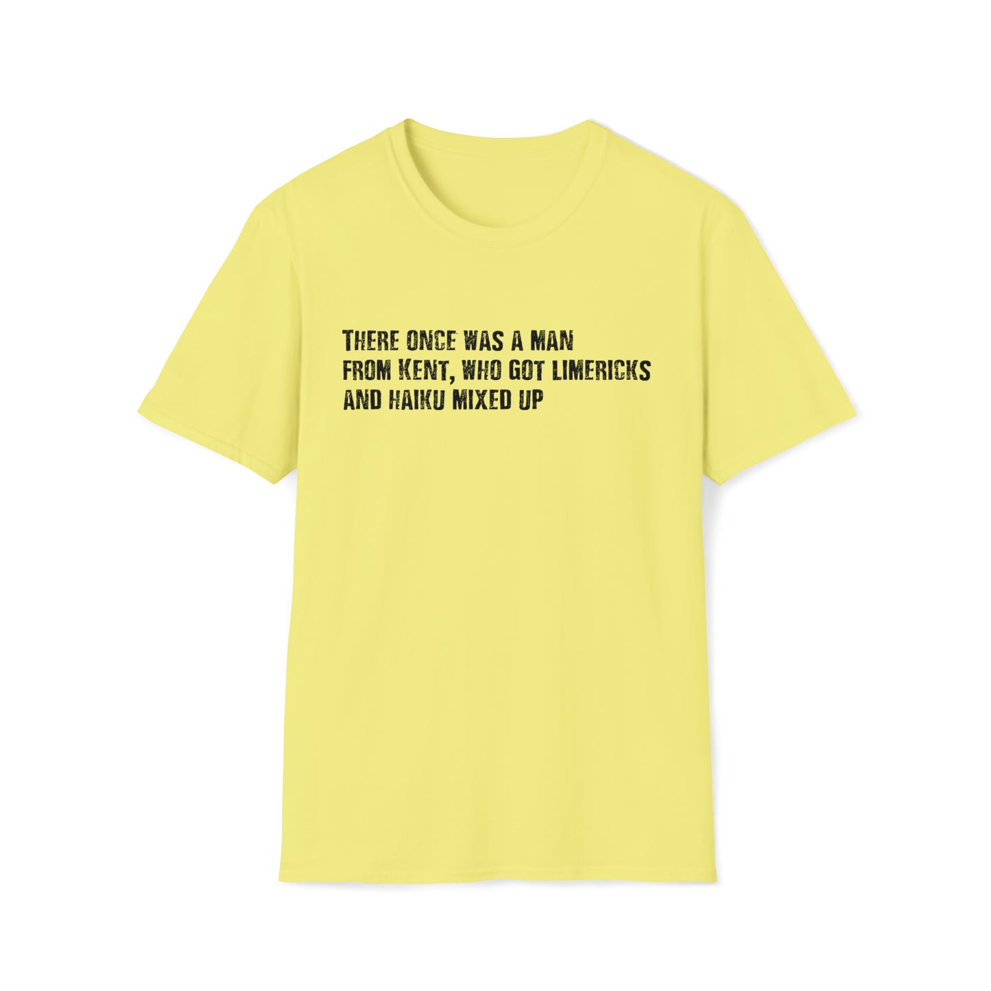 Limericks and Haiku - Unisex Softstyle T-Shirt