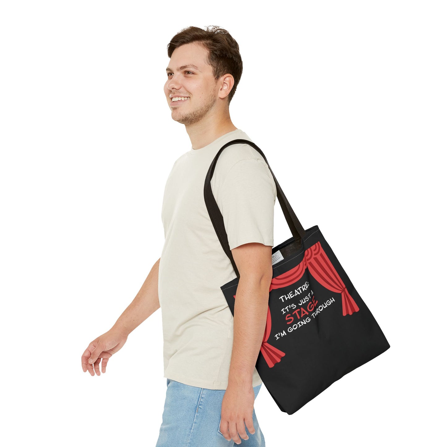 Theatre: It's Just a Stage I'm Going Through - Theatre Series - Tote Bag (AOP)