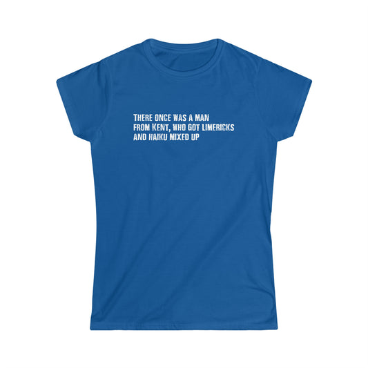 Limericks and Haiku - Women's Softstyle Tee