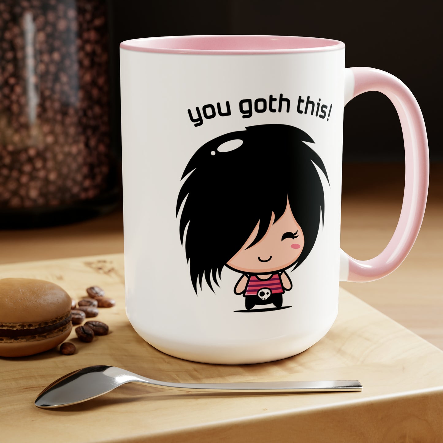 You Goth This! - Two-Tone Coffee Mug, 15oz